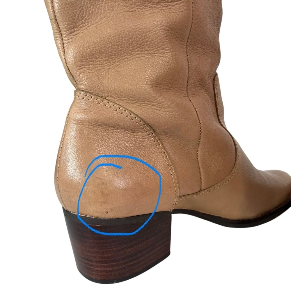 MATISSE Rio Grande Long Leather Boots Sz 10W